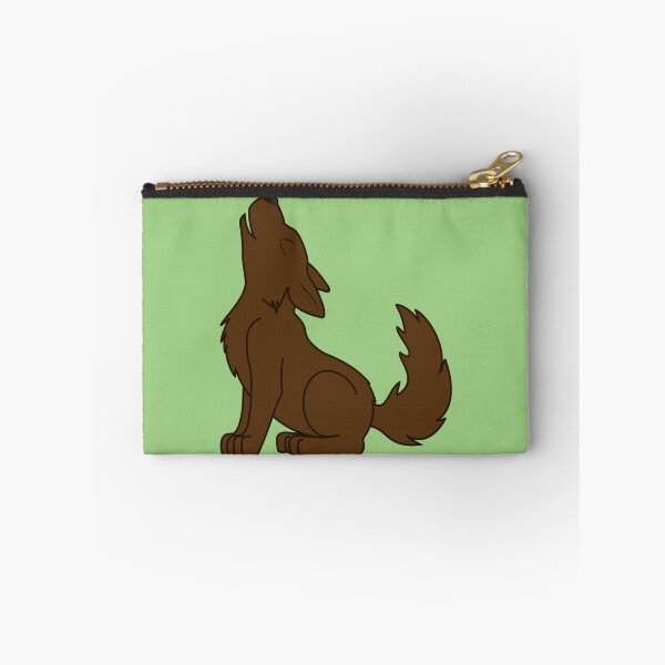 Item preview, Solid Brown Howling Wolf Pup designed and sold by Grifynne.