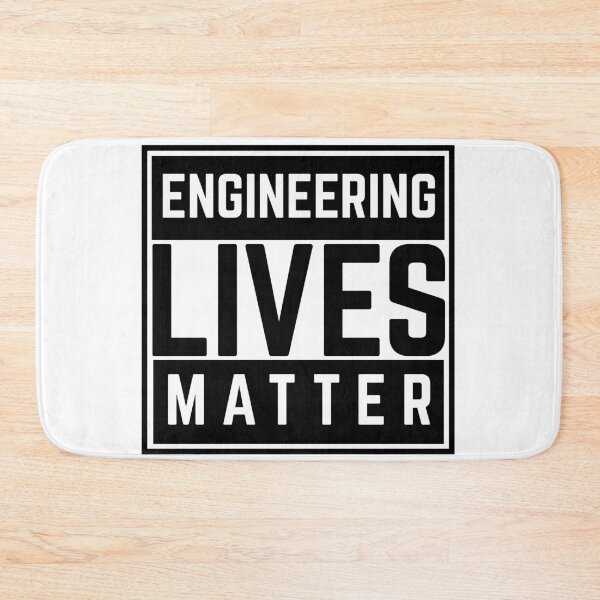 Item preview, Engineerind, lives, matter designed and sold by bumperapparels.