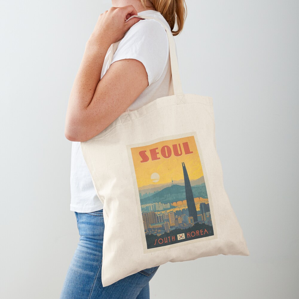 "Seoul South Korea " Tote Bag for Sale by artlovers Redbubble