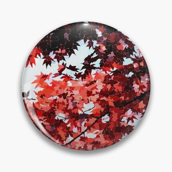 Item preview, Maple Leaves Red designed and sold by GraceCreation.