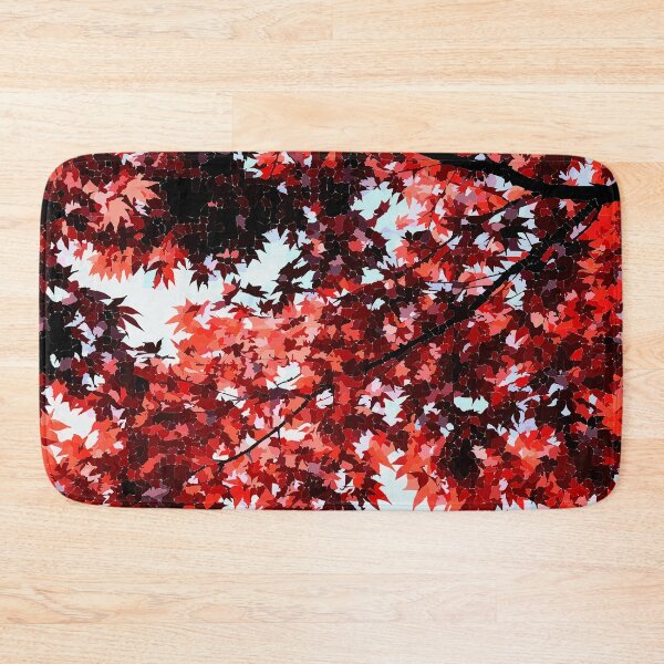 Item preview, Maple Leaves Red designed and sold by GraceCreation.