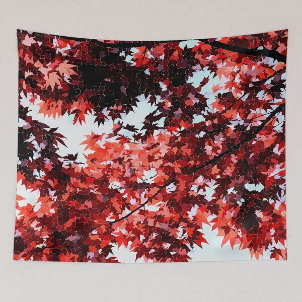 Item preview, Maple Leaves Red designed and sold by GraceCreation.