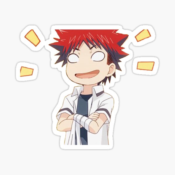 Shokugeki no Soma Yukihira Soma being reckless as always Sticker