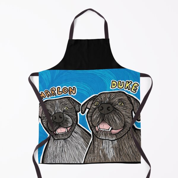 Item preview, Marlon and Duke Staffy Doodles designed and sold by JezFez.