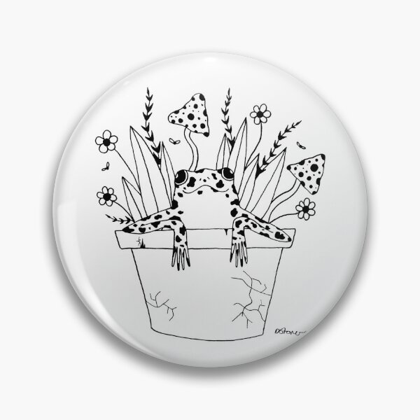 Item preview, Flowerpot Frog designed and sold by demiistonerr.