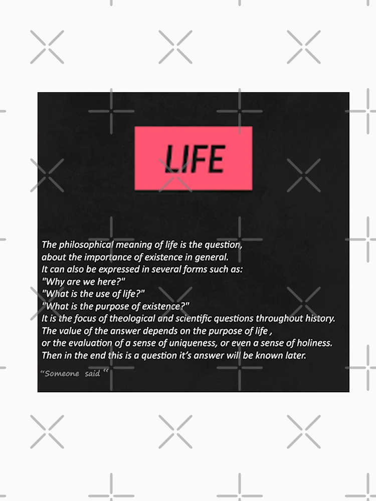 Thumbnail 7 of 7, Classic T-Shirt, Life Definition designed and sold by httpswerid.
