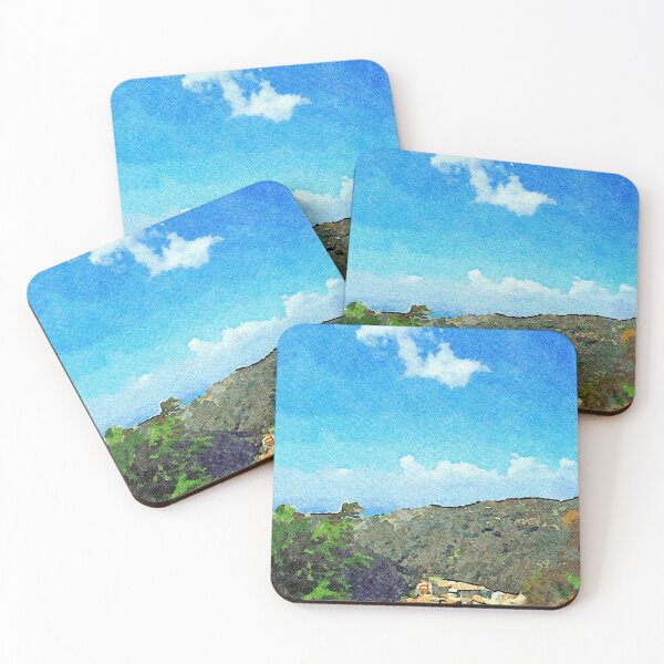 Item preview, Landscape with village designed and sold by Giuseppe Cocco.