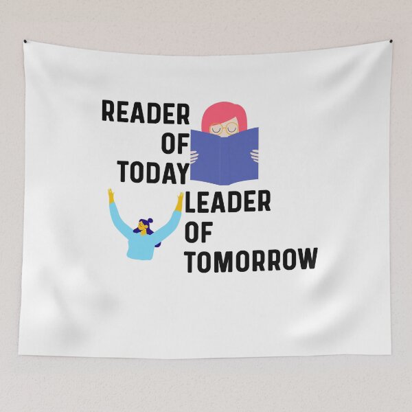 Item preview, Reader of today Leader of Tommorow designed and sold by bumperapparels.