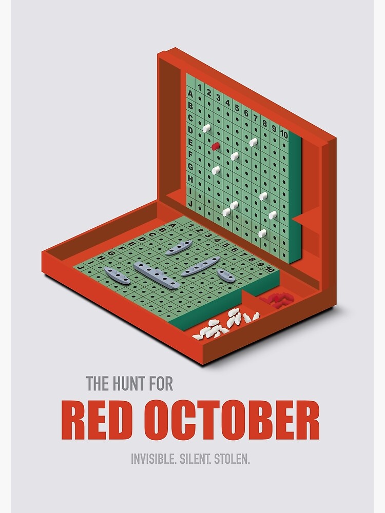 The Hunt for Red October - Alternative Movie Poster by MoviePosterBoy
