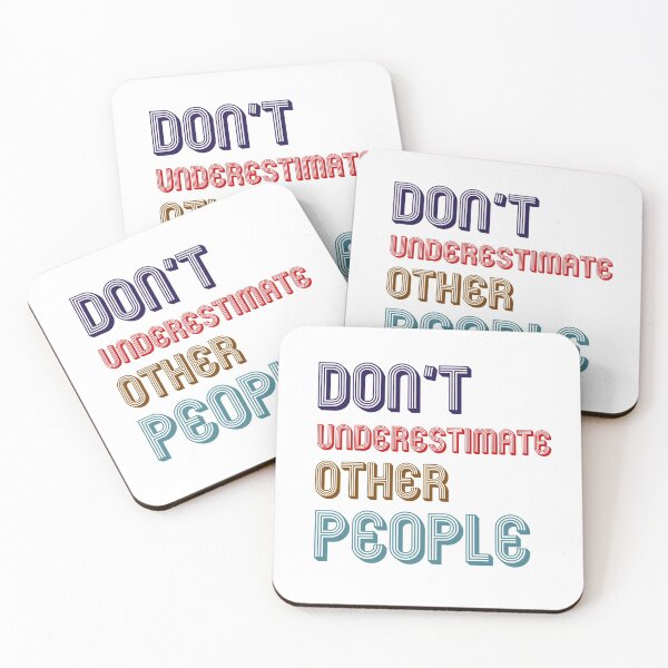 Item preview, Don't underestimate other people designed and sold by NandoArtDesign.