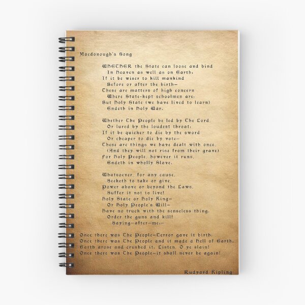 Item preview, MacDonough's Song by Rudyard Kipling designed and sold by RandyDaytona.