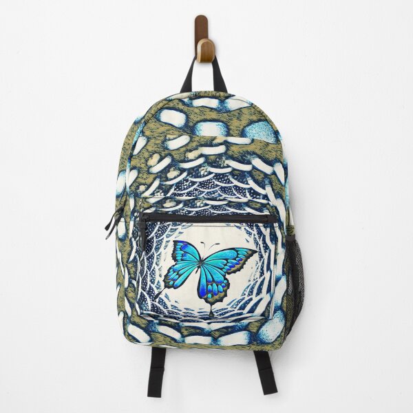 Item preview, Butterfly flying into a portal designed and sold by helenkaiy.