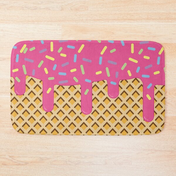 Item preview, strawberry icecream cone pattern designed and sold by Tallulah-Malibu.
