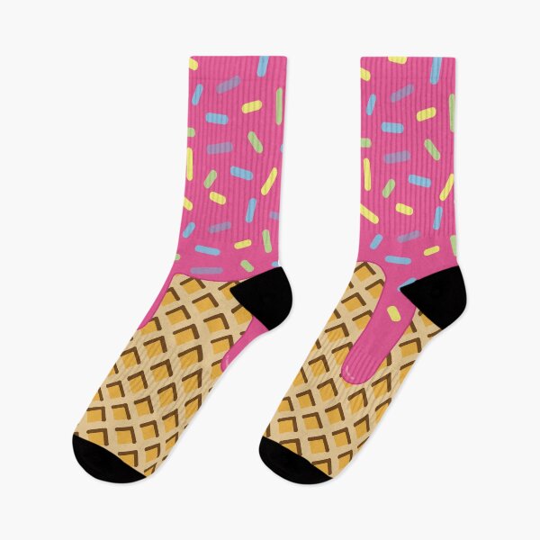 Item preview, strawberry icecream cone pattern designed and sold by Tallulah-Malibu.