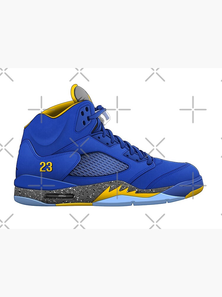 Jordan 5 LANEY Air Sneaker Art Board Print for Sale by SneakerShop Redbubble