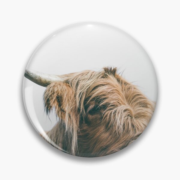 Item preview, Majestic Highland cow portrait designed and sold by Patrik Lovrin.