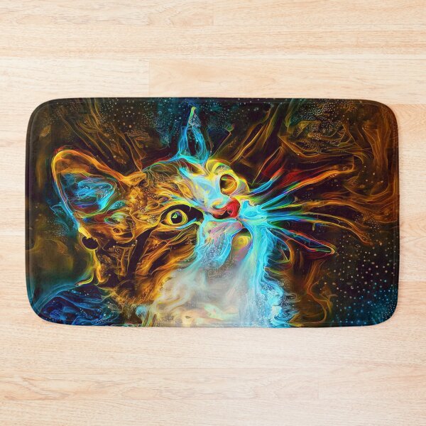 Item preview, Abstractions of abstract abstraction of cat designed and sold by blackhalt.