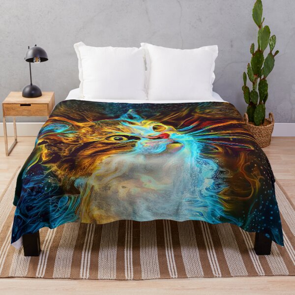 Item preview, Abstractions of abstract abstraction of cat designed and sold by blackhalt.