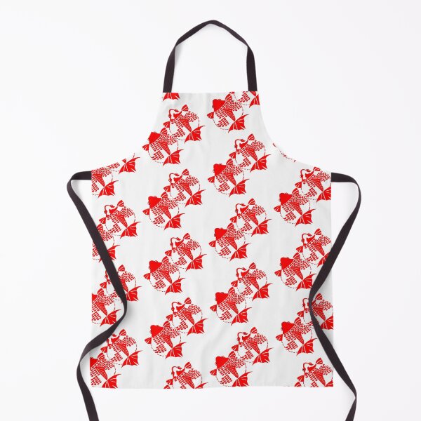 Item preview, Pearlscale Goldfish  Red White Top View Logo designed and sold by Nosnah.