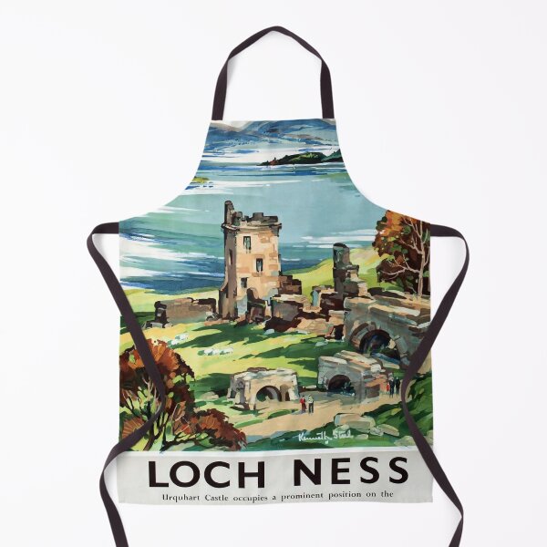 Artikelvorschau, Eisenbahn Plakat Loch Ness entworfen und verkauft von stickart-marek.