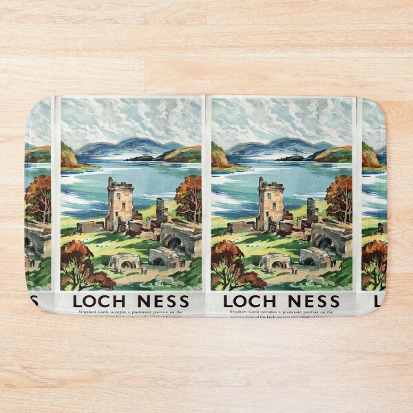 Artikelvorschau, Eisenbahn Plakat Loch Ness entworfen und verkauft von stickart-marek.