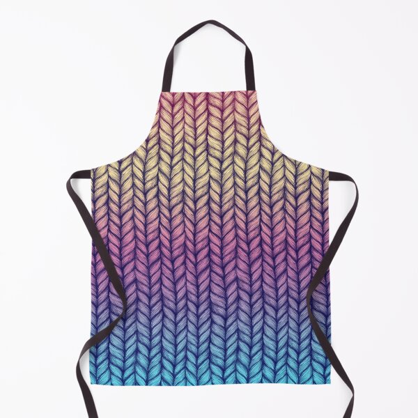 Item preview, Rainbow Gradient Chunky Knit Pattern designed and sold by micklyn.