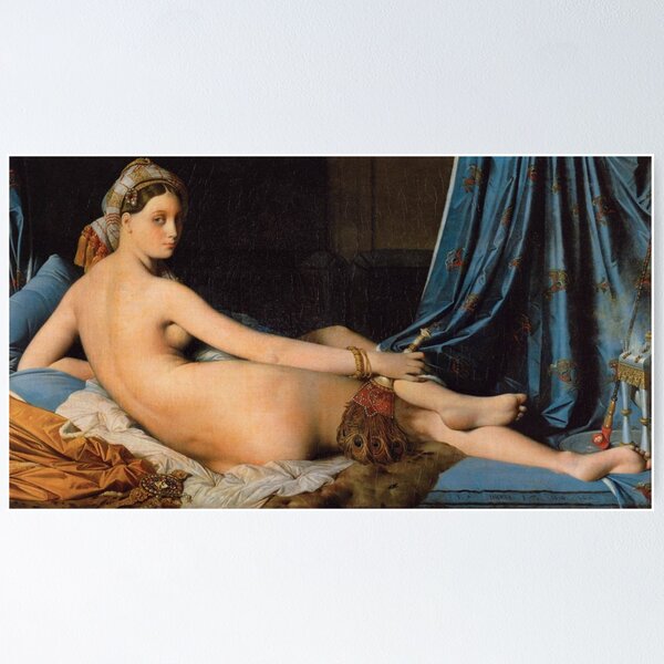 Item preview, Jean Auguste Dominique Ingres: The Grand Odalisque designed and sold by The Great  Art.