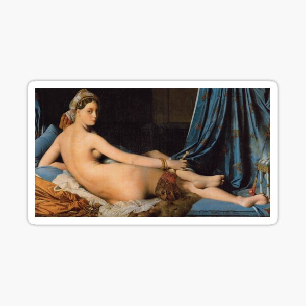 Item preview, Jean Auguste Dominique Ingres: The Grand Odalisque designed and sold by The Great  Art.