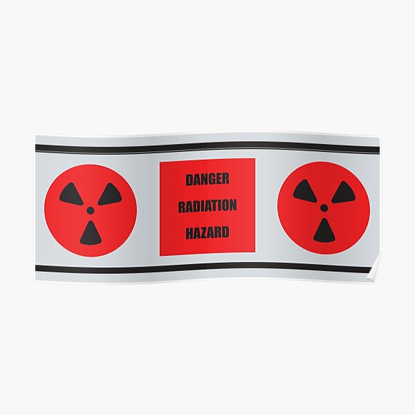 Space: 1999 Nuclear Waste Cylinder Poster