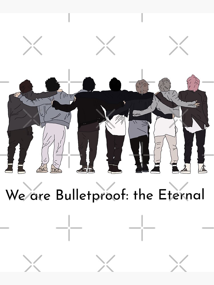 BTS ON: We are forever Bulletproof Mask for Sale by NoonaStudio