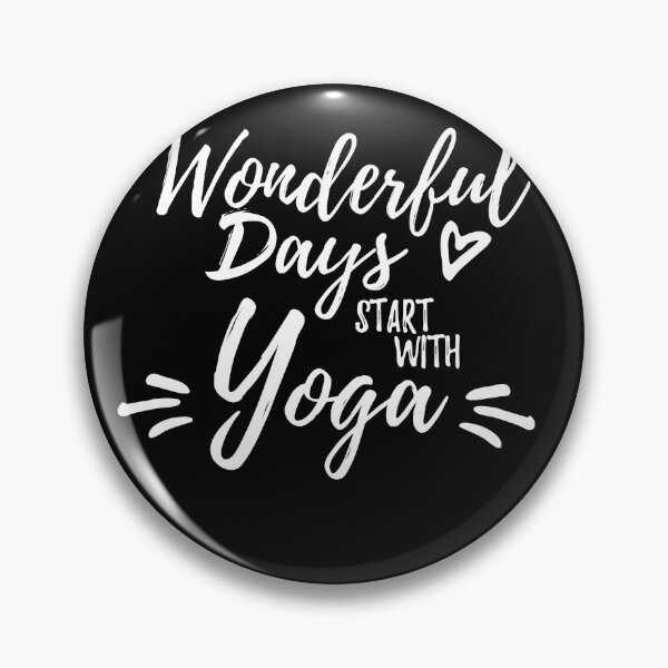 Item preview, Yoga - wonderful days start with yoga  2 designed and sold by BLucknerDesign.