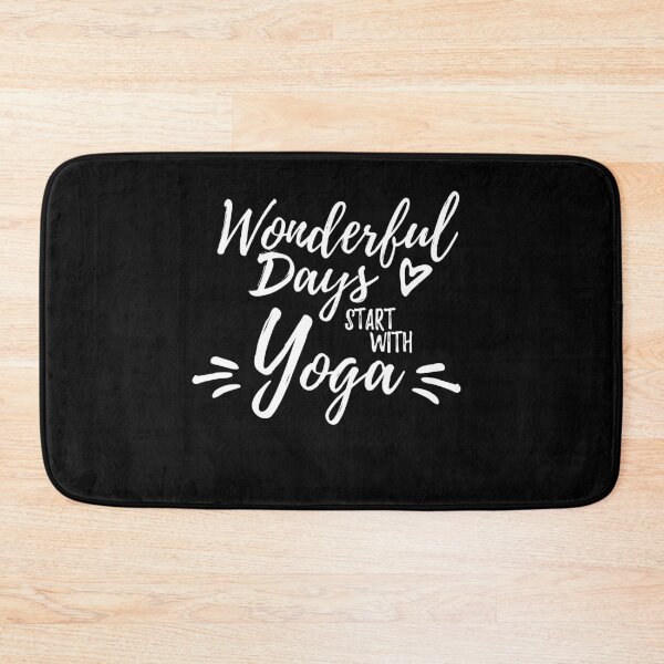 Item preview, Yoga - wonderful days start with yoga  2 designed and sold by BLucknerDesign.