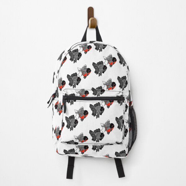 Item preview, Oranda Goldfish Full Black and Tri Color Logo designed and sold by Nosnah.