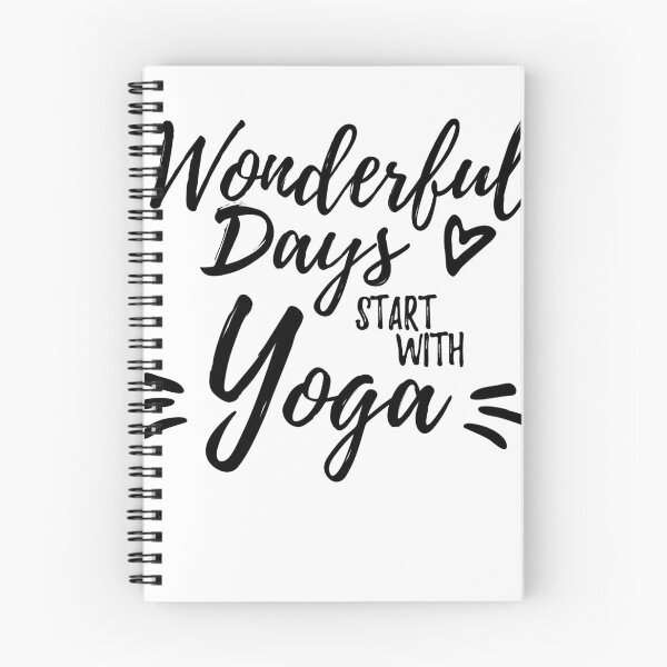 Item preview, Yoga - wonderful days start with yoga  designed and sold by BLucknerDesign.