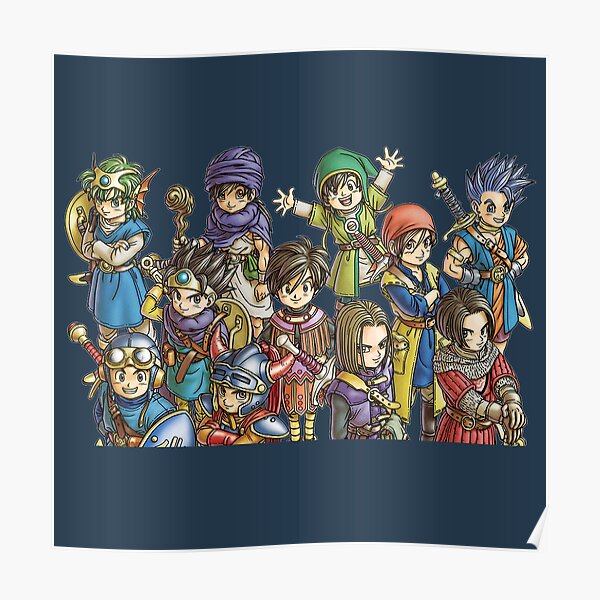 Dragon Quest Heroes Poster