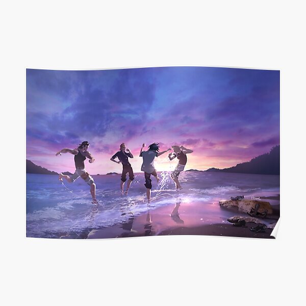Sunset Beach Poster