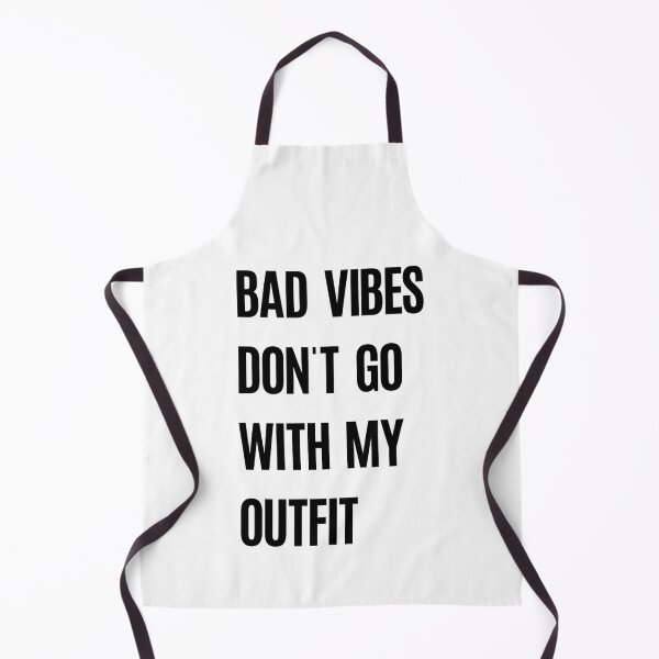 Item preview, Sticker - Bad vibes don't go with my outfit designed and sold by JessisArt.