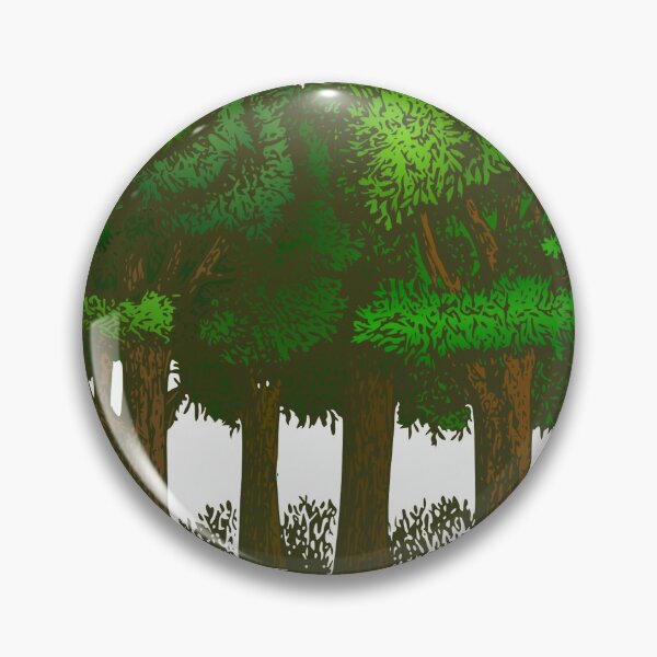 Item preview, Colorized Group of Trees designed and sold by greengoodnich.