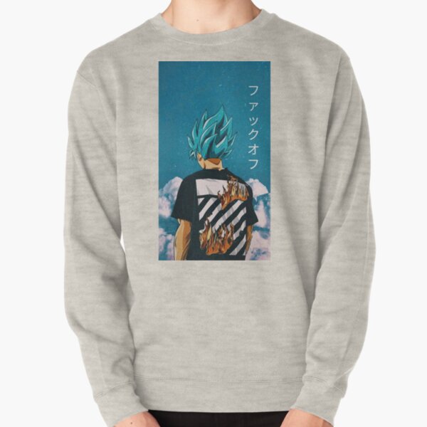 Goku Blue Trip Pullover Sweatshirt