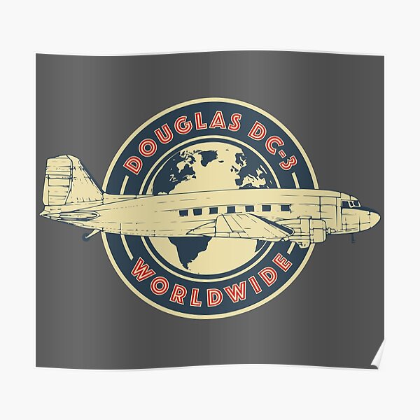Douglas DC-3 Poster