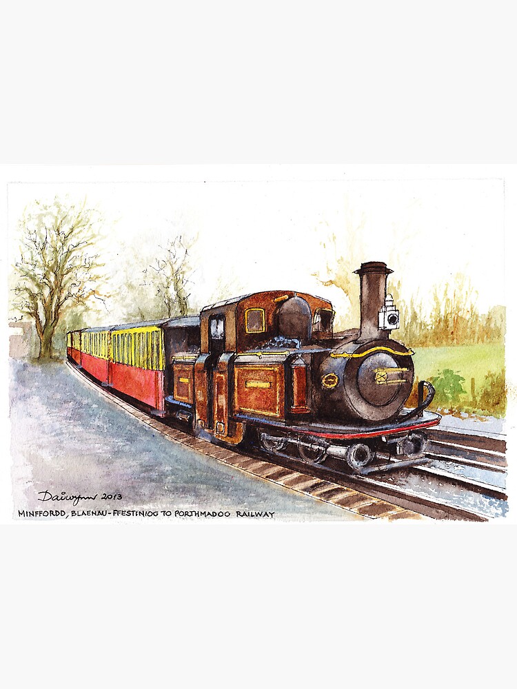 "BlaenauFfestiniog Railway, North Wales" Poster for Sale by daiwynn