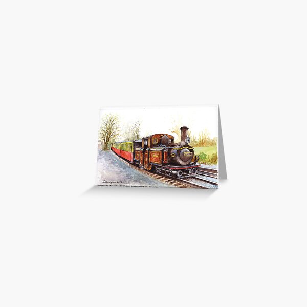 Item preview, Blaenau-Ffestiniog Railway, North Wales designed and sold by Dai Wynn Fine Art.