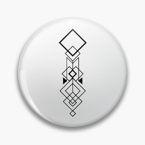 Item preview, Modern Abstract Geometry -Black designed and sold by Riku-Ortiz.
