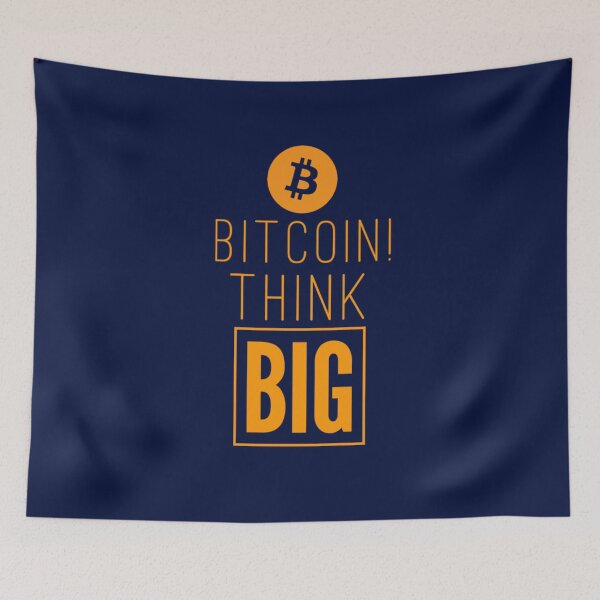 Item preview, Bitcoin! Think BIG designed and sold by Bouzdesigns.
