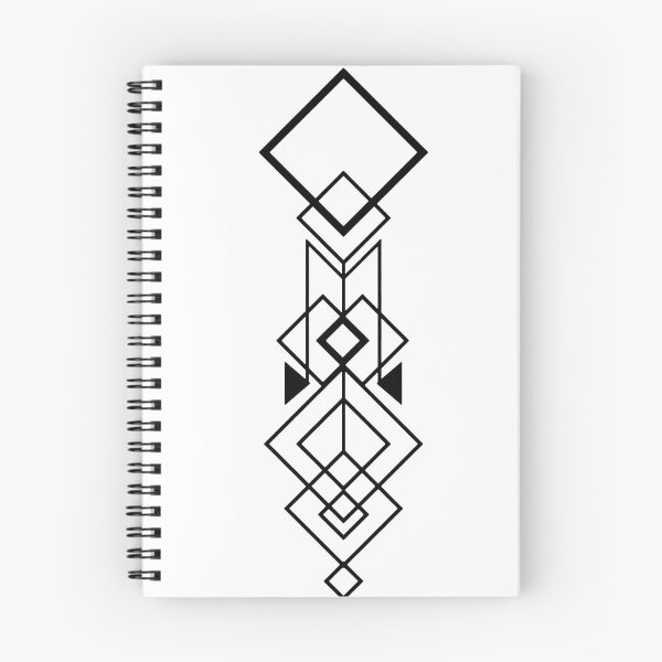 Item preview, Modern Abstract Geometry -Black designed and sold by Riku-Ortiz.