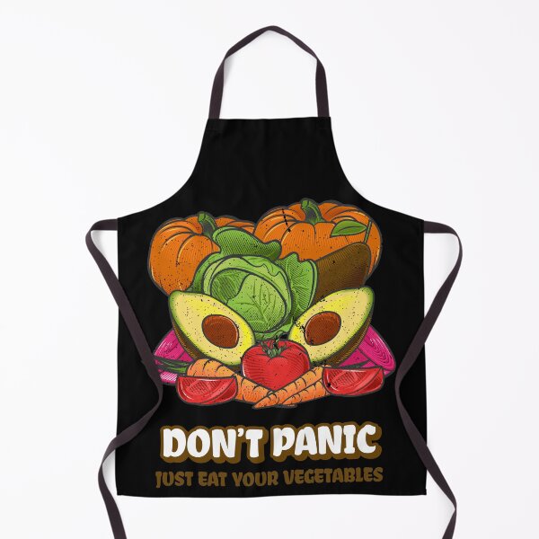 Item preview, Don't Panic, Just Eat your Vegetables designed and sold by BofflingDesigns.