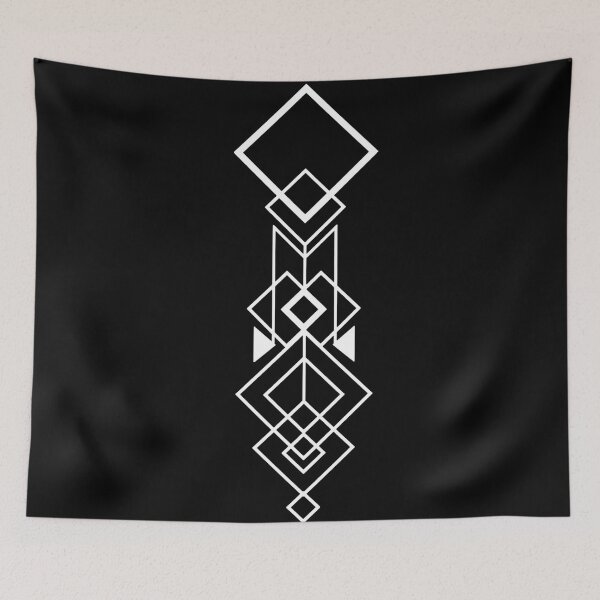 Item preview, Modern Abstract Geometry -white designed and sold by Riku-Ortiz.