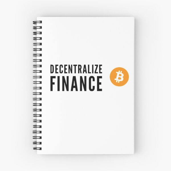 Item preview, Decentralize Finance (Bitcoin) designed and sold by Bouzdesigns.