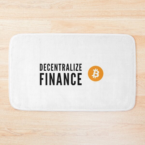 Item preview, Decentralize Finance (Bitcoin) designed and sold by Bouzdesigns.