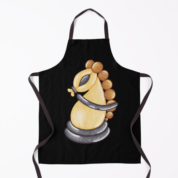 Item preview, Horse chess piece balloon animal pointillism painting designed and sold by MitoP.